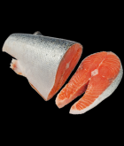 стейки лосося атлантического IQF super,стандарт(обычный,ord),хвостовая часть.